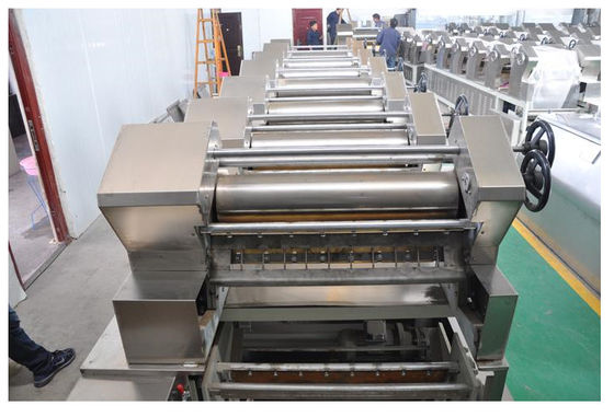 China Het Roestvrije staal Automatische niet-Gebraden Noedel die van China Machineproductielijn maken leverancier