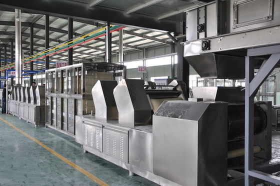 China Commerciële Automatische Noedels die Materiaal van het Machine het Volledige Roestvrije staal verwerken leverancier