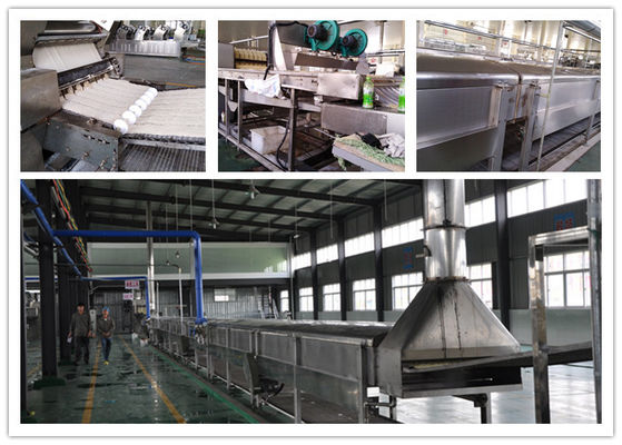 China Productielijn van de zak de Onmiddellijke Noedel, Compacte de Noedelsmachine van de Structuurkop leverancier