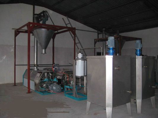 PLC Controle Automatische Gemodulariseerde Verse Noedel die Machineproductielijn maken leverancier